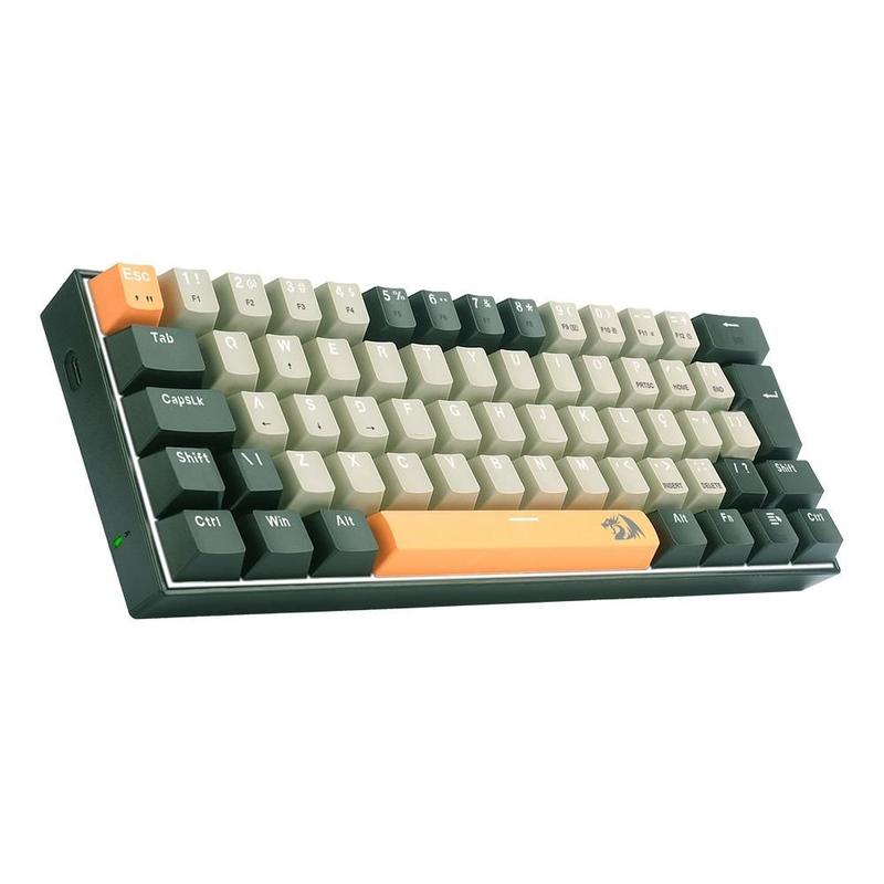 Teclado Gamer Redragon Lakshmi, Switch Brown, Layout 60%, ABNT2